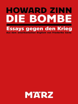 cover image of Die Bombe